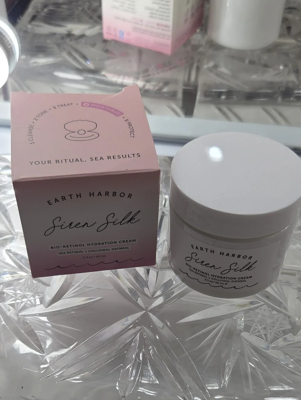 Earth Harbor Siren Silk Bio-Retinol Hydration Cream, full size 2 oz/60 mL
